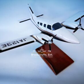 Model of Beechcraft Bonanza A36 with detailed craftsmanship.